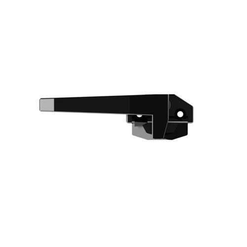Yale Window Handle Wedgeless Low Profile Left-Hand Face Fix 93mm Black 93mm