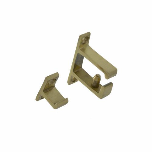 Miles Nelson Locking Set For Casement Stay 44mm Brass