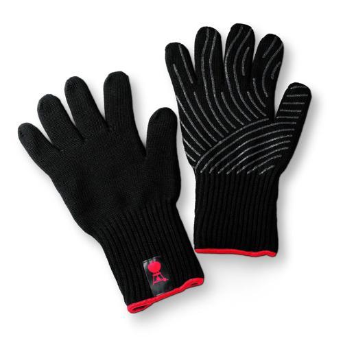 Weber Barbecue Gloves Large/Extra Large Black/Red