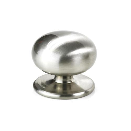 Sylvan Hatfield Cabinet Knob 25 X 29mm Satin Nickel Finish