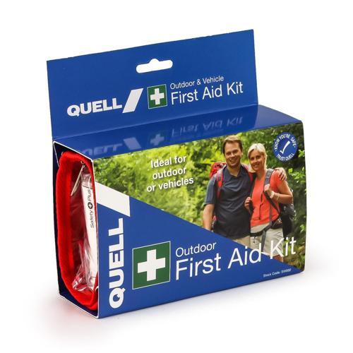 Quell Safe-Wise First Aid Kit 183mm L: 63mm 65mm Red