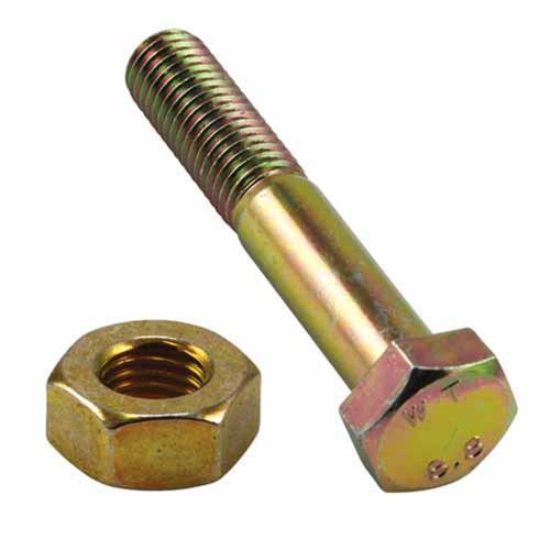 Champion Bolt & Nut Hex Head M12 X 70mm Pack of 2
