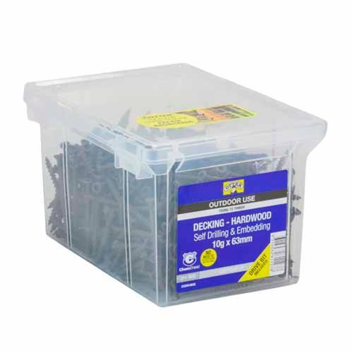 Otter Decking Screws 10g X 63mm Pack of 500 ChemShield