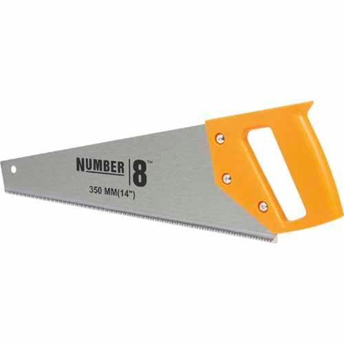 Number 8 Handsaw 350mm Orange And Silver