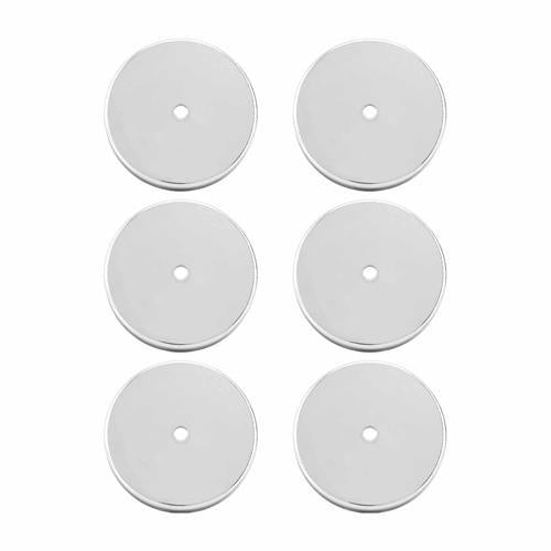 Magnet Source Round Base Magnet 51mm Silver