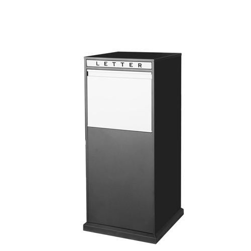Jobmate Letter And Parcel Box 1025mm 475mm 446mm Black
