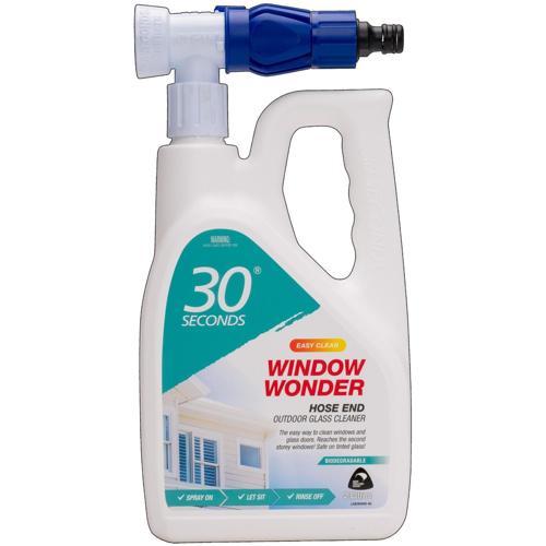 30 Seconds Window Wonder Outdoor Glass Cleaner Hose End 2L