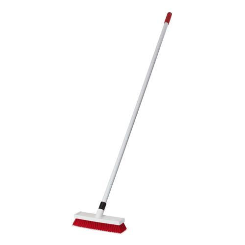 Browns Hygiene Deck Scrub Complete 250mm Red/White