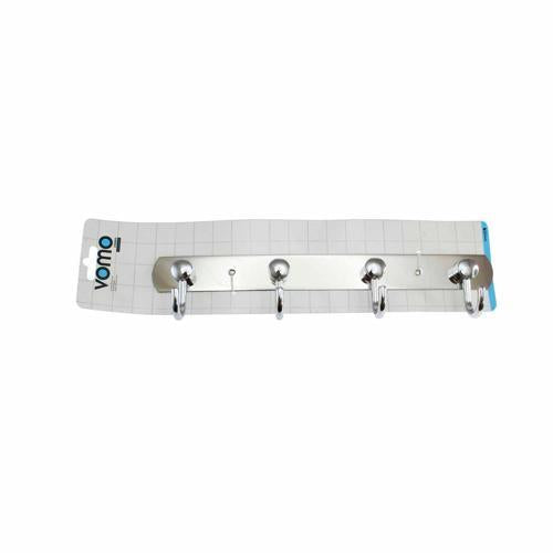 Vomo Classic Robe Hook Rack With 4 Hooks 330mm