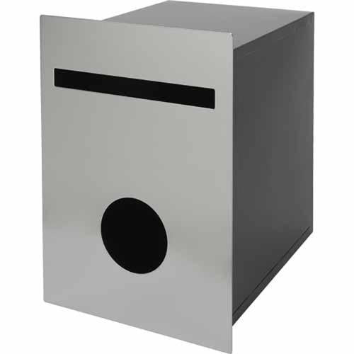 Mail Boss Sawdon Metal Letterbox 400mm 289mm 350mm Galvanised Steel