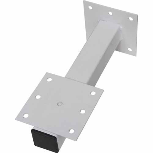 Mail Boss Wall Mount Bracket For Letterbox 100mm 260mm White