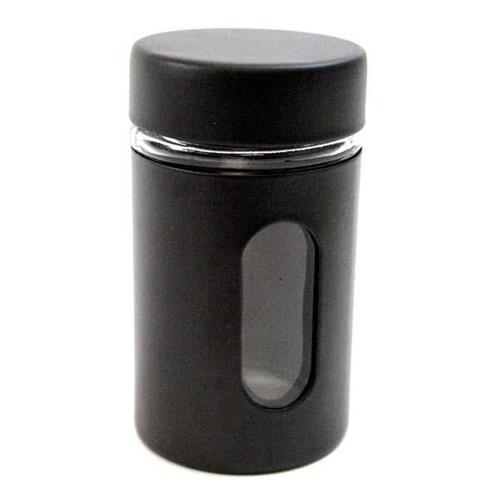 Kates Kitchen Spice Jar With Metal Sheath 100mL Black 100mL