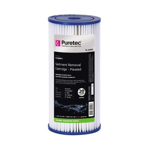 Puretec Filter Cartridge 4.5 X 10 Inches White