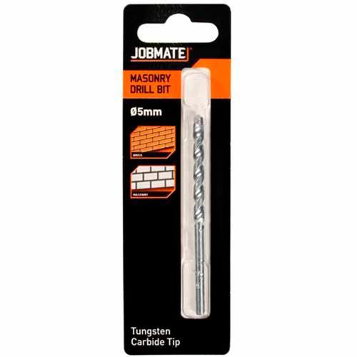 Jobmate Masonry Bit Carbide 5mm Silver