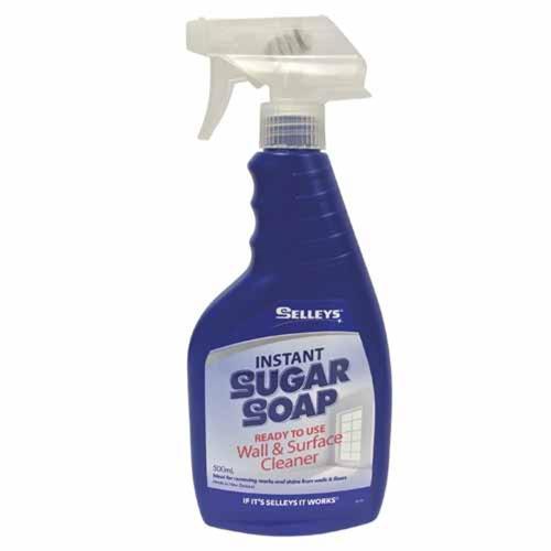 Selleys Sugar Soap Instant Wall And Surface Cleaner 500mL