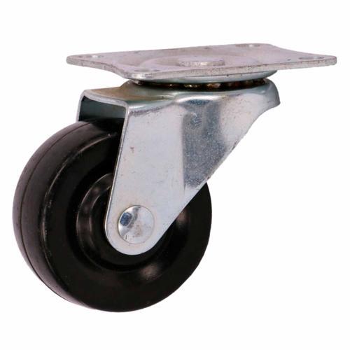 Titan Rubber Swivel Castor 50mm Black