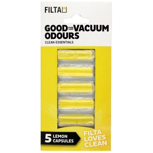 Lemon Air Freshener For Vacuum Cleaners Pack of 5