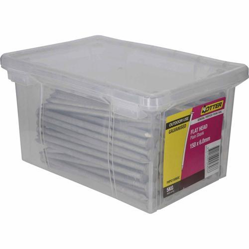 Otter Flat Head Nails 150 X 6.0mm 5kg Galvanised