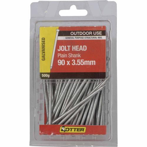 Otter Jolt Head Nails 90 X 3.55mm 500g Galvanised