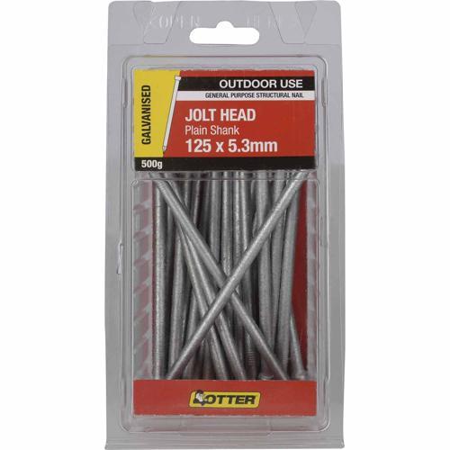 Otter Jolt Head Nails 125 X 5.3mm 500g Galvanised