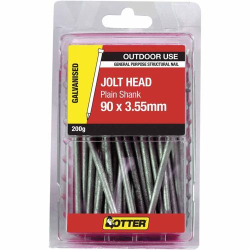 Otter Jolt Head Nails 90 X 3.55mm 200g Galvanised BHPG9035J6