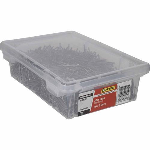 Otter Jolt Head Nails 40 X 2.0mm 2kg Bright