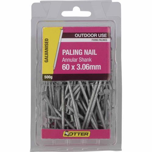 Otter Paling Nails 60 X 3.06mm 500g Galvanised