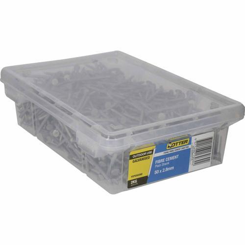 Otter Fibre Cement Nails 50 X 2.8mm 2kg Galvanised