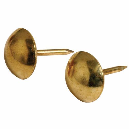 Hillman Upholstery Nail Pack of 25 Brass 122682