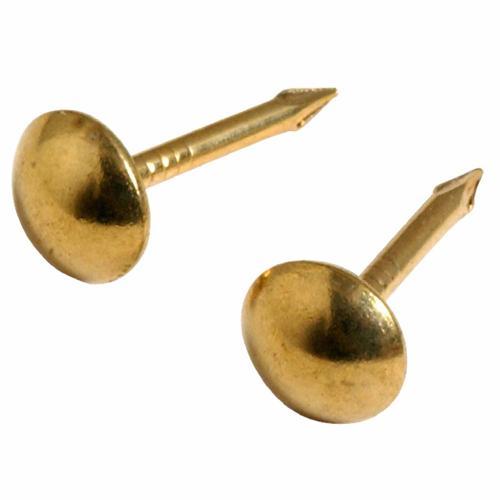 Hillman Upholstery Nail Pack of 25 Brass 122690