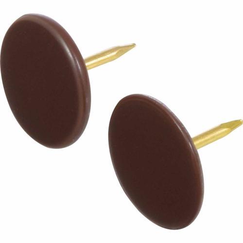 Hillman Thumb Tack Pack of 40 Brown