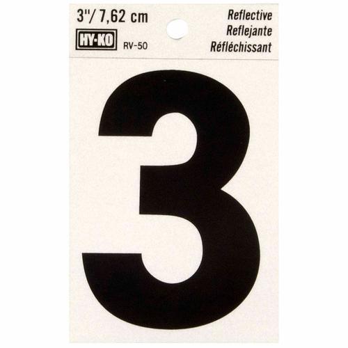 HY-KO Letterbox Number 3 76mm