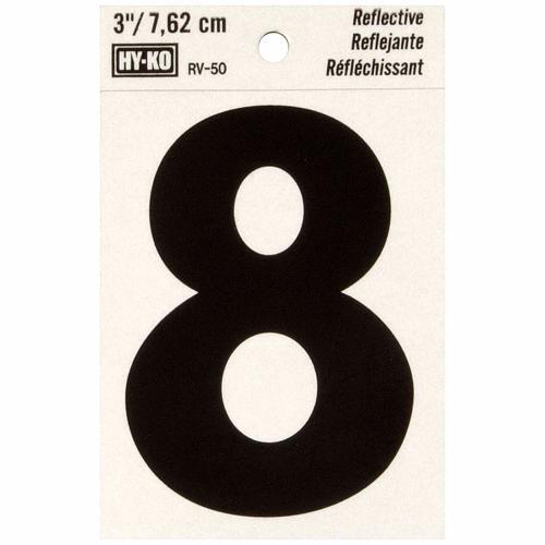 HY-KO Letterbox Number 8 76mm