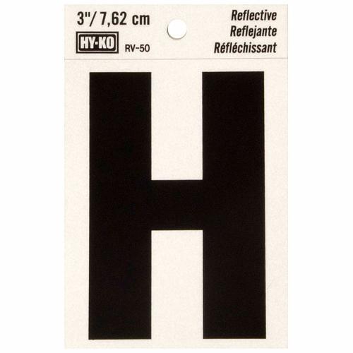 HY-KO Letterbox Letter H 76mm