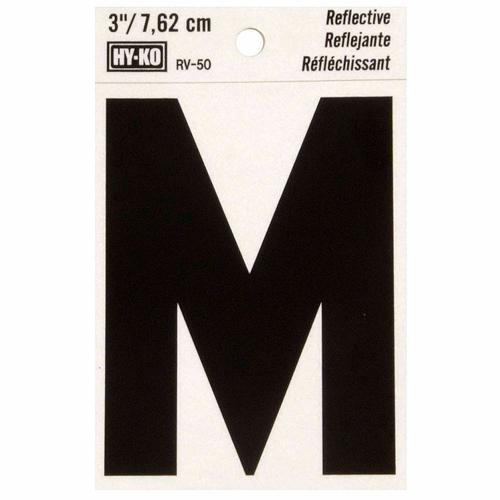 HY-KO Letterbox Letter M 76mm