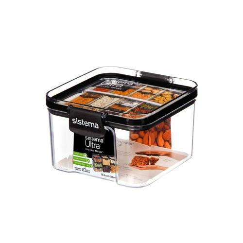 Sistema Ultra Square Container 460mL Clear