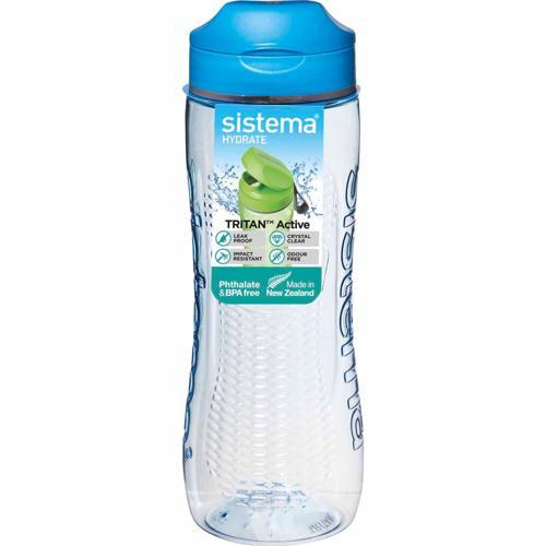 Sistema Hydration Drink Bottle 650mL Assorted Colours