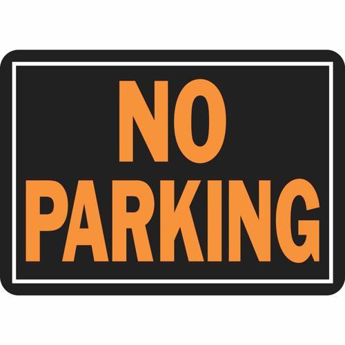 HY-KO No Parking Sign 355mm L: 235mm