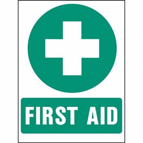HY-KO First Aid Pvc Sign 305mm L: 216mm