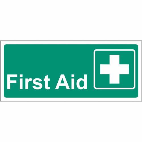 HY-KO First Aid Sign 355mm L: 152mm