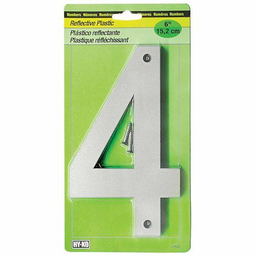 HY-KO Letterbox Number 4 152mm