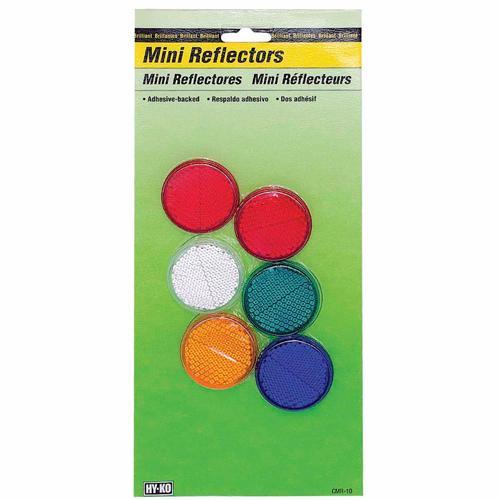 HY-KO Mini Reflectors 32mm Pack of 6