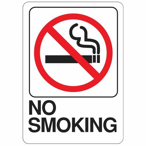HY-KO No Smoking Sign 178mm L: 127mm