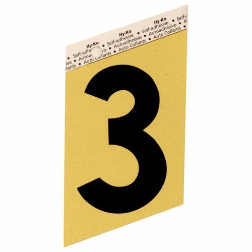 HY-KO Letterbox Number 3 89mm