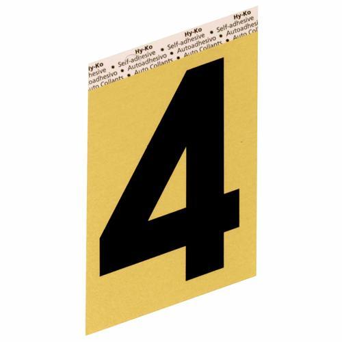 HY-KO Letterbox Number 4 89mm