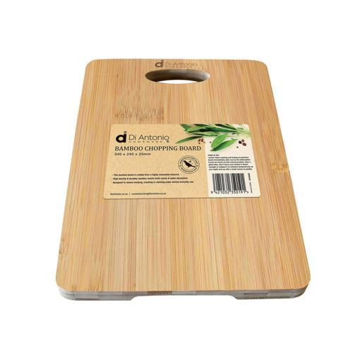 Di Antonio Chopping Board 240mm L: 340mm 20mm Light Wood