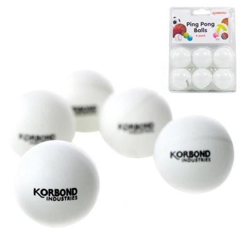 Ball Ping Pong Set White