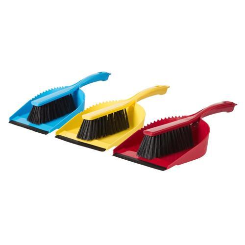 Browns Brush And Pan Set 320mm Assorted Colours