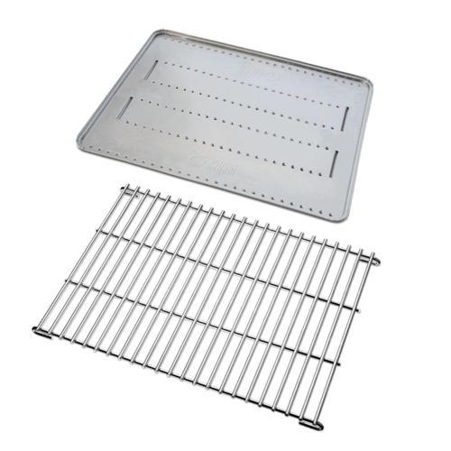 Weber Classic Family Q Roasting Pack Fits Q300 & Q3000 Series Silver