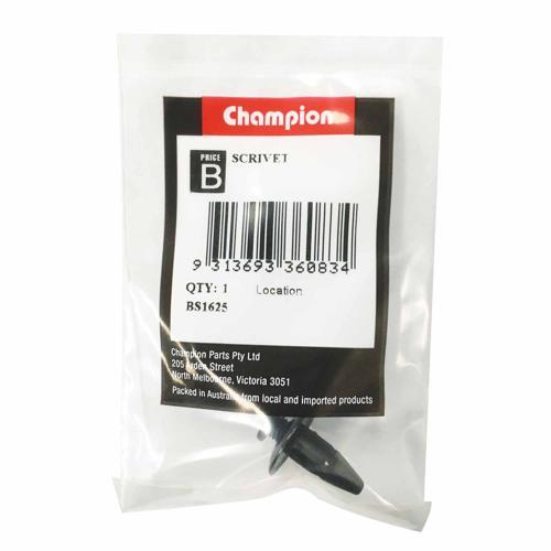 Champion Clip Scrivet Black BS1625